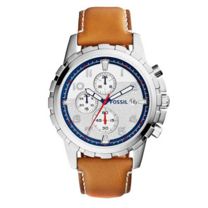 Correa de reloj Fossil FS5069 Cuero Marrón 22mm